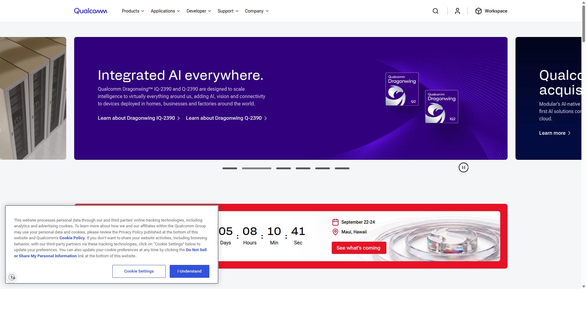 Qualcomm website