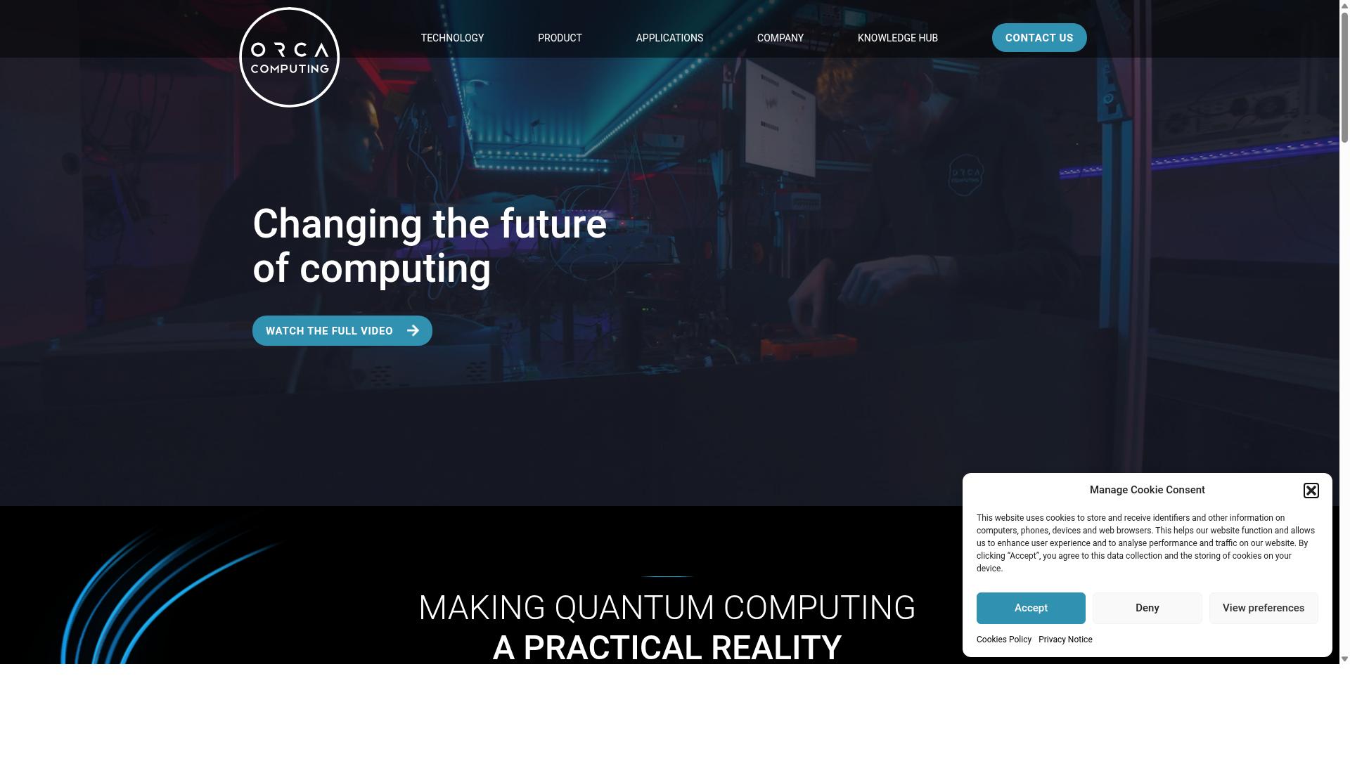 ORCA Computing website