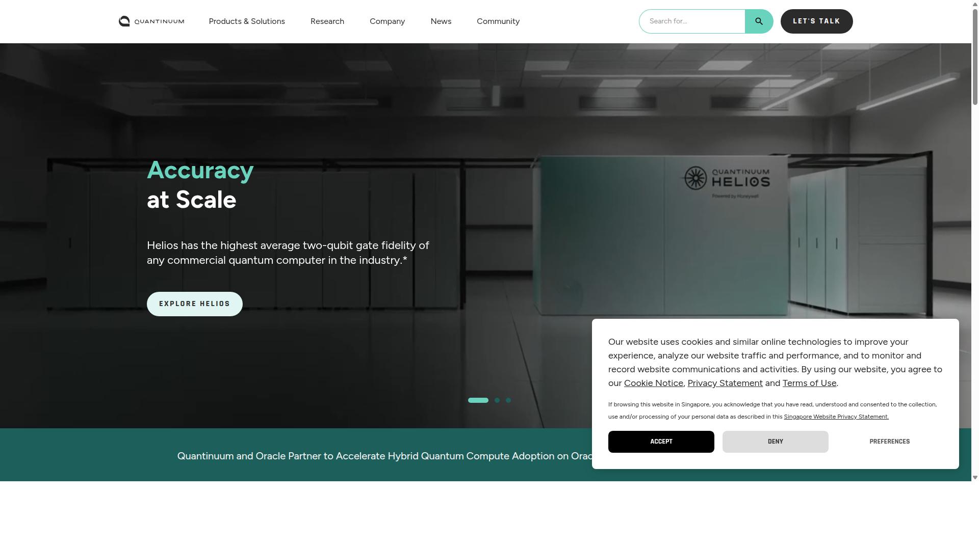 Quantinuum website